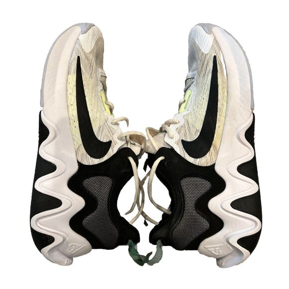 Nike Giannis Immortality 2 Basketball Shoes White Black DM0825-101 Size 12 - Picture 9 of 12